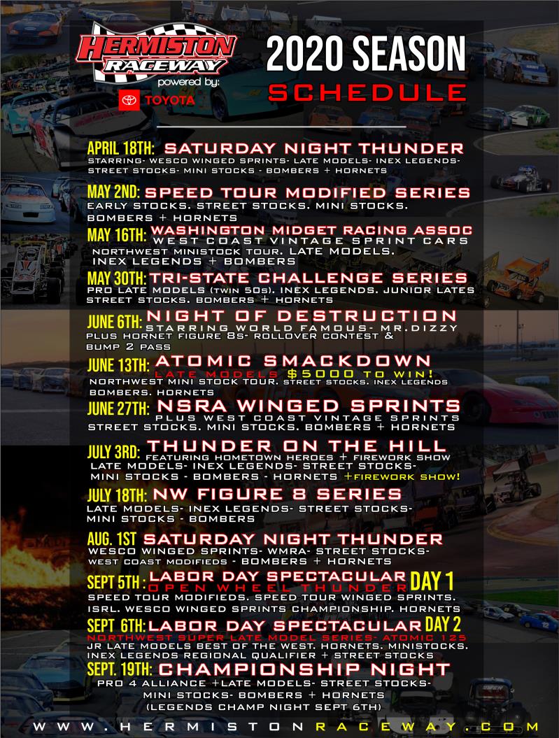 Hermiston Raceway Speed Tour Modified Series